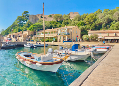 Les îles d’or face à Hyères